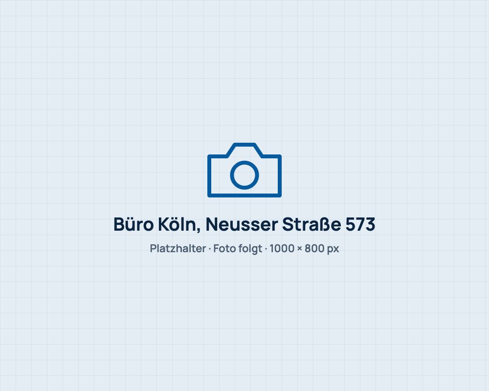 Büro des Sachverständigenbüros Cartierre an der Neusser Straße 573 in Köln